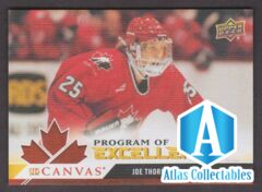 2020-21 UD Canvas Program of Excellence #C268 Joe Thornton